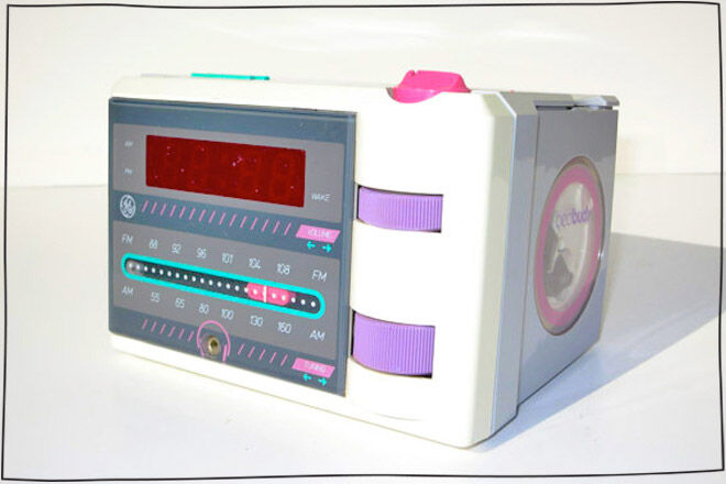 80s Radio Alarm Clock