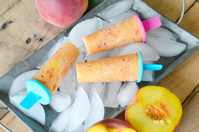 Peach Popsicle