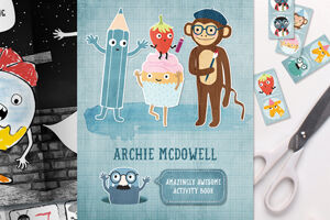 Tinyme Personalised Activity Book