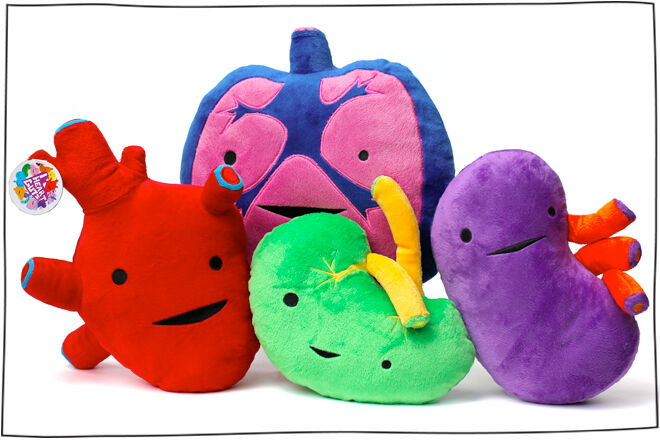 Strange plush toys