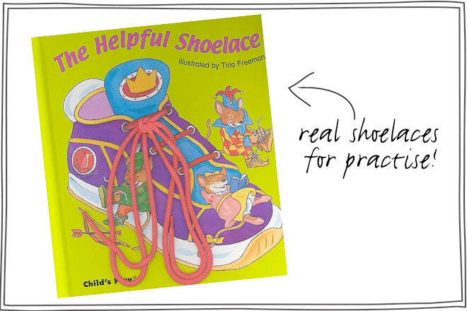 shoelace book
