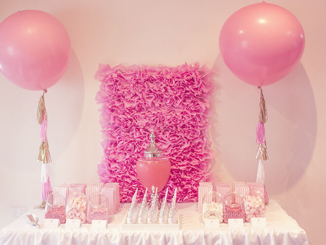 Pamper Party Lolly Buffet