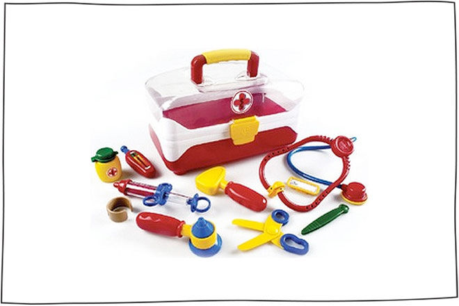 16 doctors kits and costumes for kids - dress-ups play sets