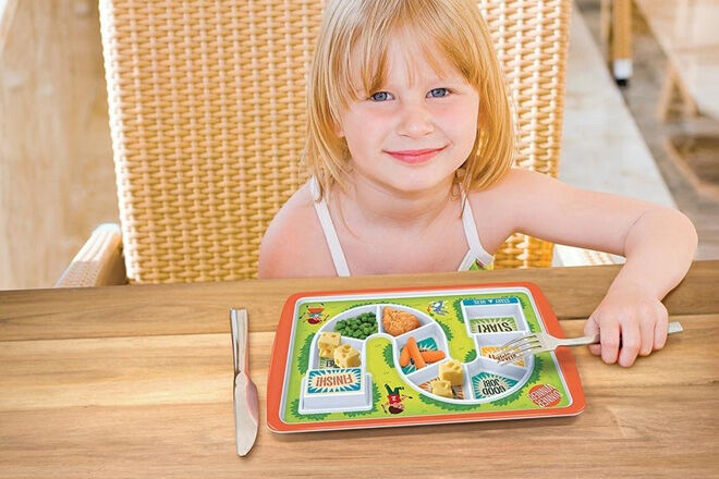 Win the mealtime battle with the Dinner Winner plate