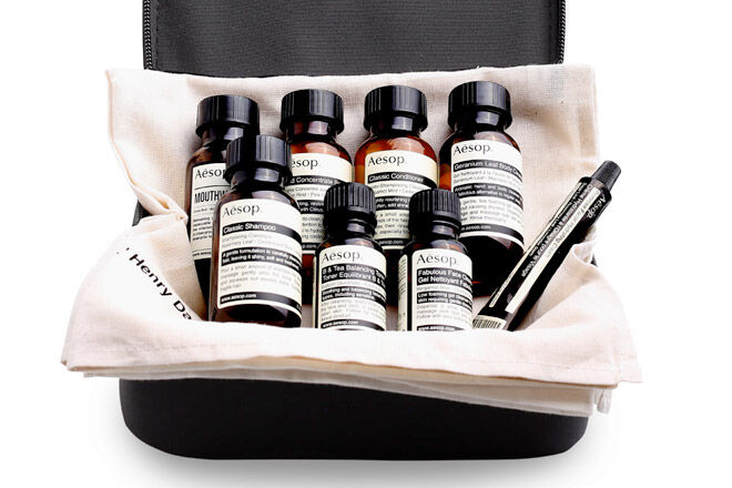 Aesop travel kit