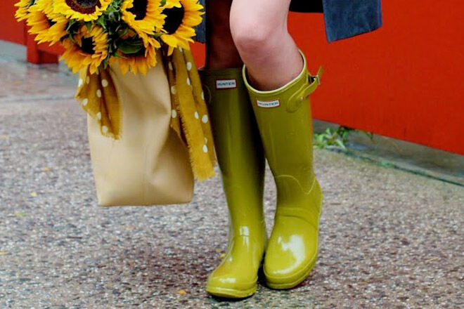 Hunter wellingtons