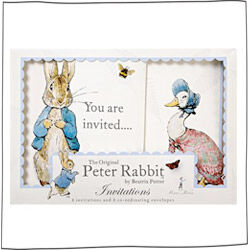 Peter Rabbit invitations