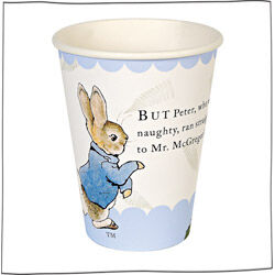Peter Rabbit party cups