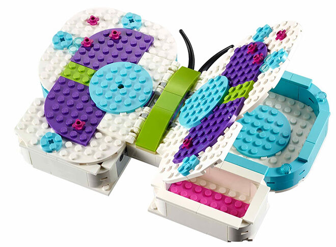 This butterfly organiser makes their LEGO collection look beautiful 