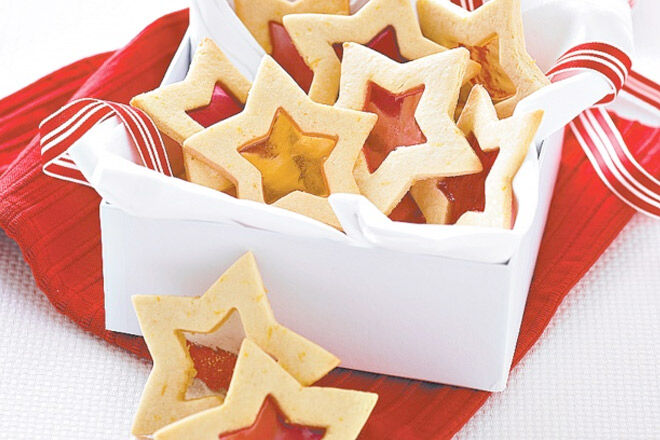 Star cookies to put in advent calendar