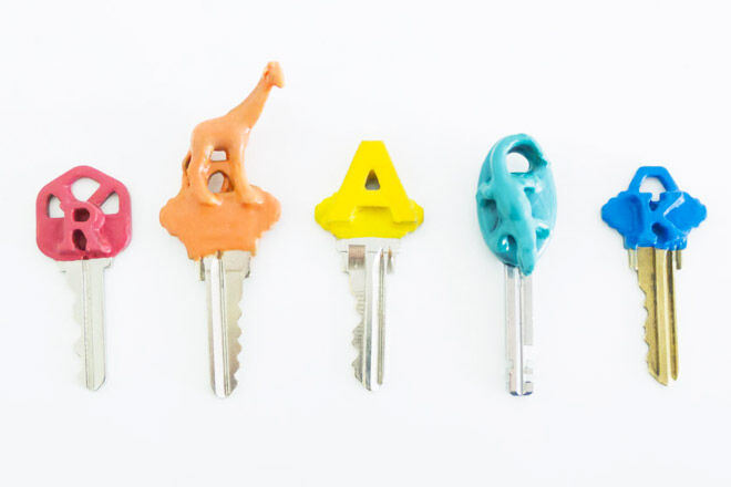 Paint Dipped Key-Toppers