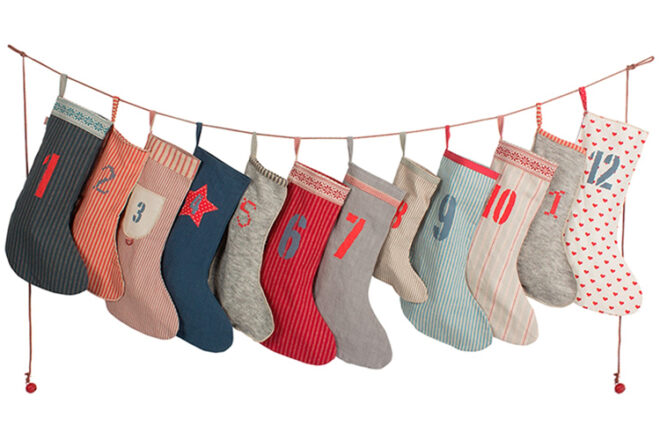 Maileg sock advent calendar