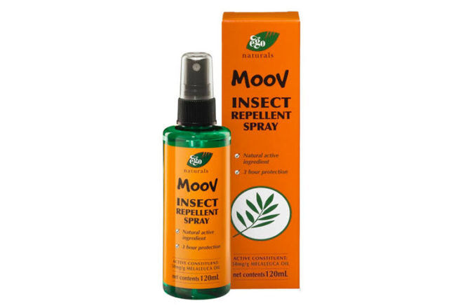 Best natural mozzie repellent: Moov insect repellent spray