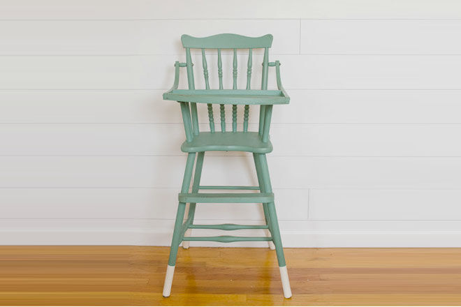 Paint Dipped Highchair