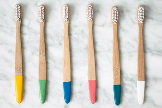 Colour Dipped Toothbrushes