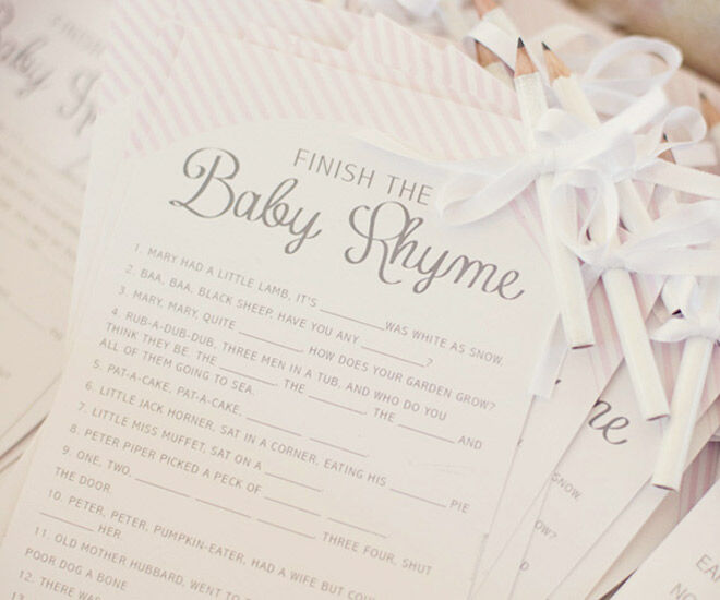 Baby Shower Games