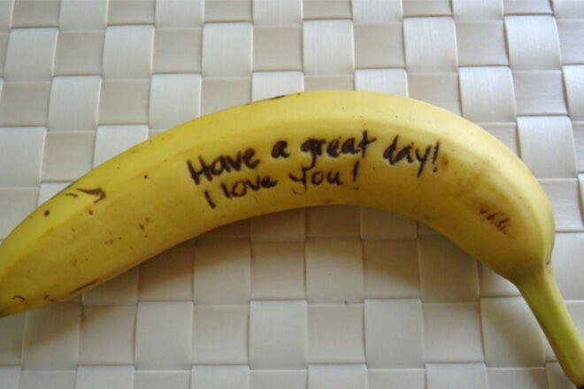 Banana message