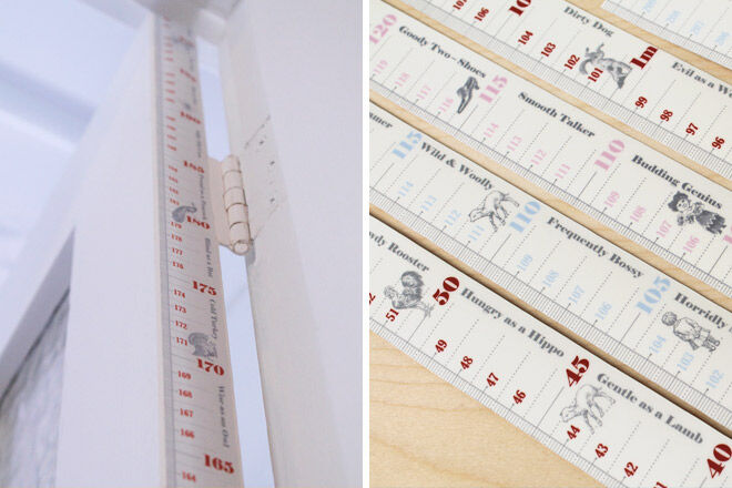 Growth Chart Ideas Door Jamb