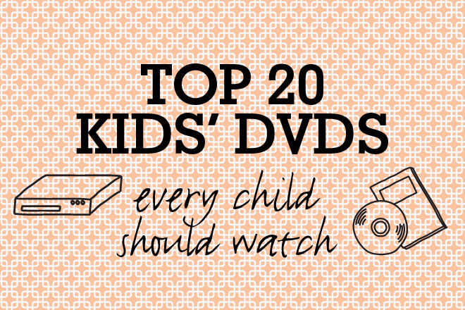 Top 20 Kids DVDs