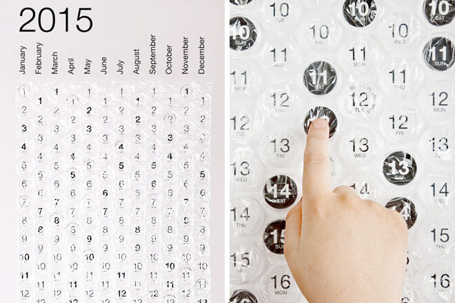 Bubble Wrap Calender