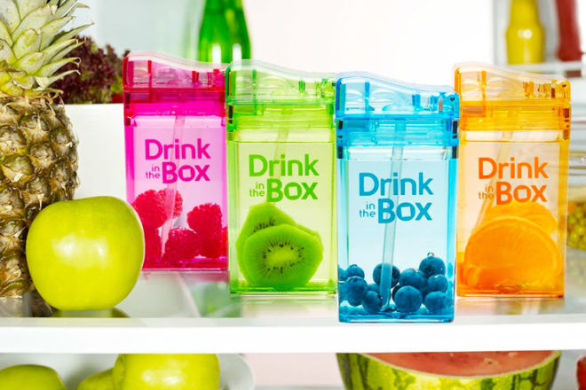 Drink in the Box reusable drink boxes