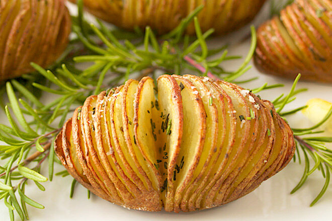 Hasselback Potatoes