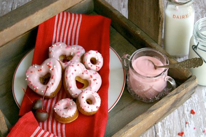 Valentines Doughnuts