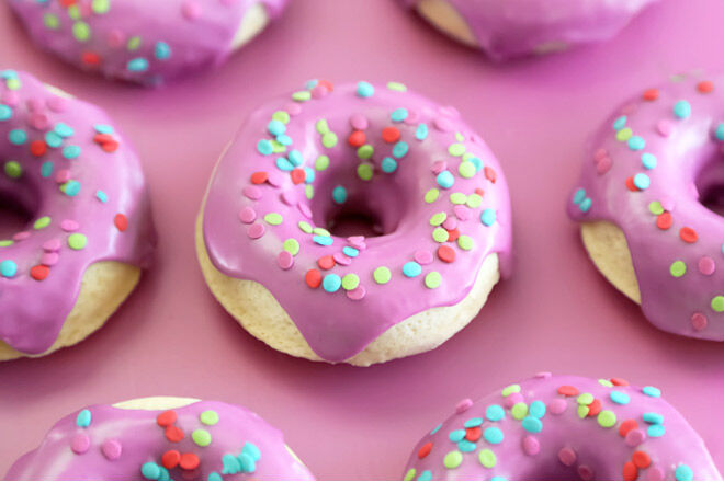 Sprinkle Doughnuts