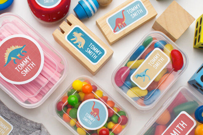 11 kids’ name labels for school supplies | Mum's Grapevine