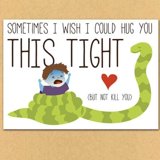 Funny Etsy Valentine's Day Card