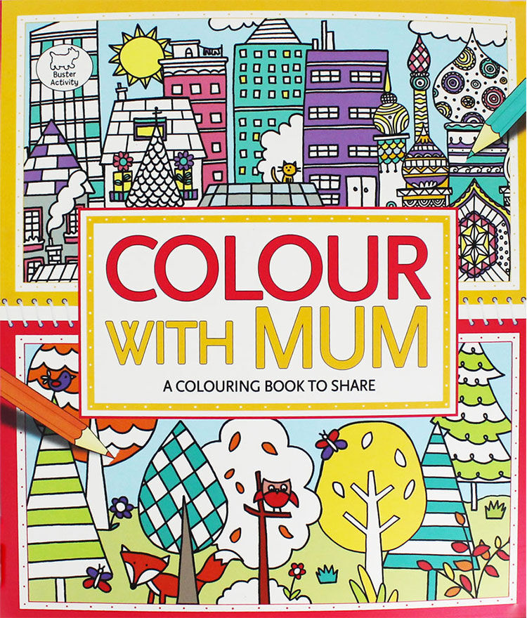 Family time colouring books