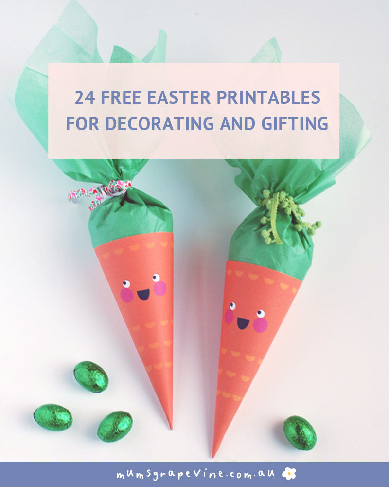 24 best free Easter printables for 2021 | Mum's Grapevine