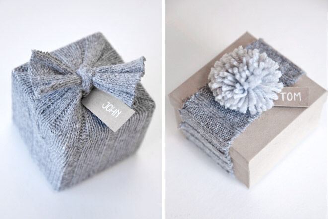 gift wrap present jumper