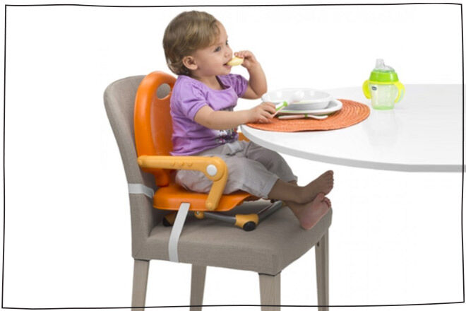 child booster seat dining table