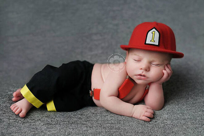 Etsy newborn fireman hat photo prop