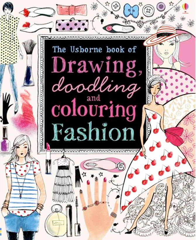 Fashion colouring books for kids