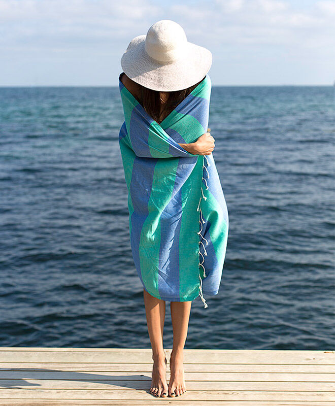 Quality 100% turkish cotton beach wraps from Kalite