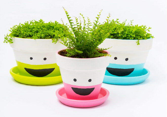 DIY plant pots to make mum smile