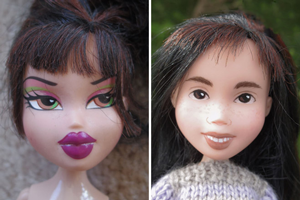 Tree Change Dolls give everyday dolls a makeover