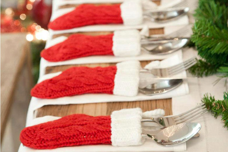 12 DIY Christmas table hacks 12 DIY Christmas table hacks