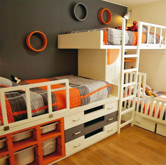 16 Clever Ways To Fit Three Kids In One Bedroom