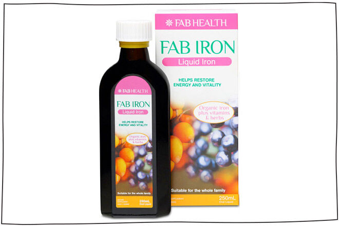 FAB IRON Supplements for kids