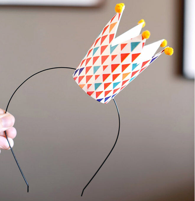 Turn a simple paper cup into a cool party hat with this fun tutorial