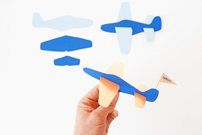Paper Plane via Hello Wonderful