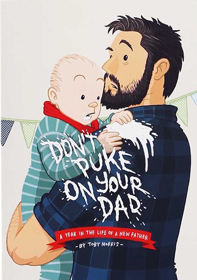Dadbooks - don't puke on your dad