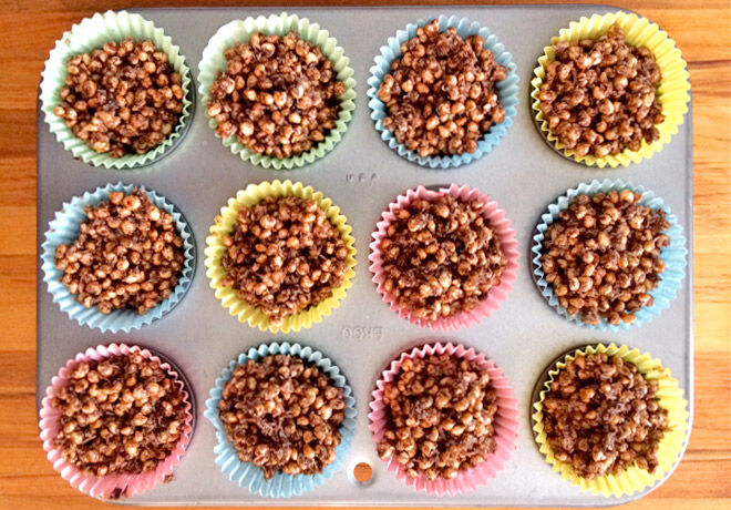 Sugar-free chocolate crackle recipe. The kids will love these - great for afternoon treats and kids parties