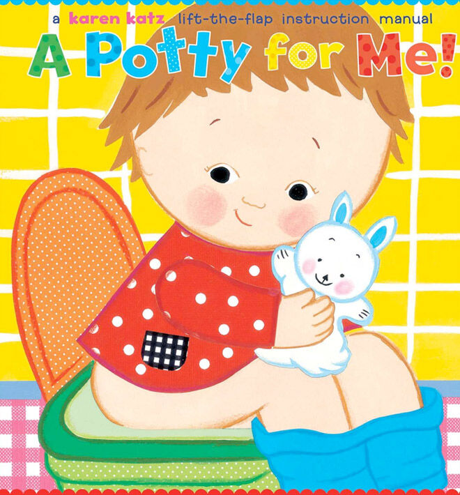 A fun lift-the-flap book all about toilet training