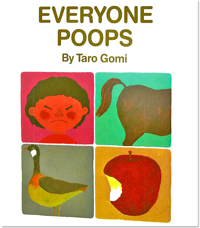 A funny and whitty book teaching children that all animals go to the toilet