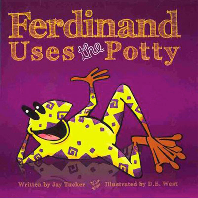 A toilet training tale about Ferdinand the Frog