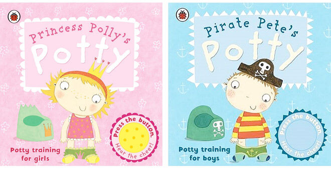 Polly Potty and Pirate Potty are the perfect books to teach little rascals all about toilet training